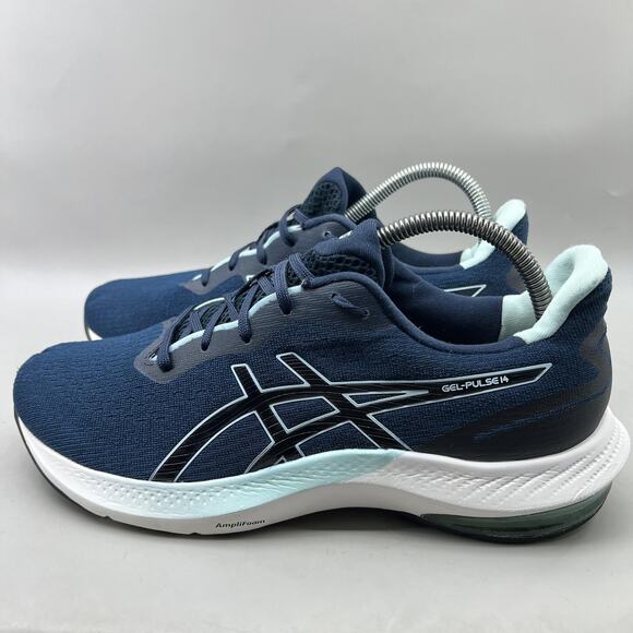Asics Gel-Pulse 14 Running Shoes Women Size 9.5 Blue Comfort Cushion Sneakers - Picture 3 of 8